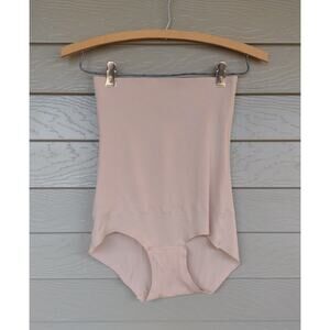 Skinnygirl Womens Tan Nude Beige Smooth Shaper Tummy Control Size M #7518-66